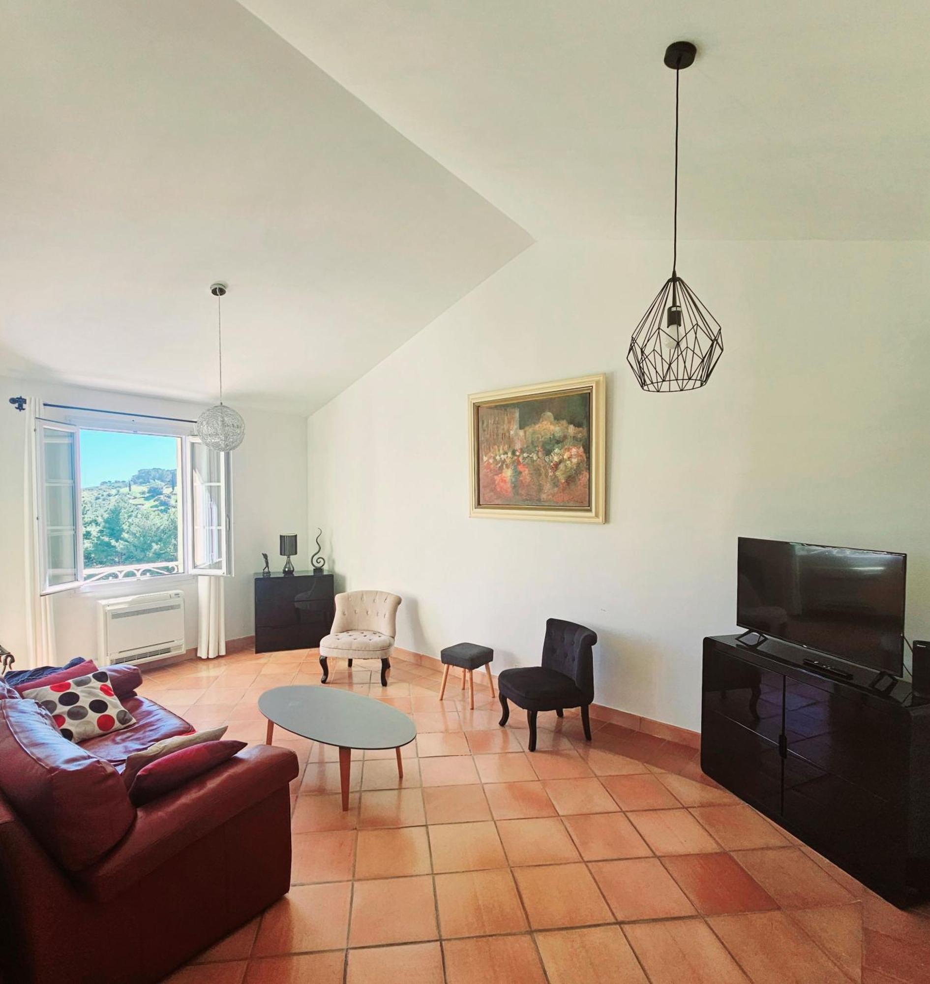 Villa Dans Cadre D'Exception - Golf, Piscine Et Tennis Prive Saint-Cyr-sur-Mer Εξωτερικό φωτογραφία